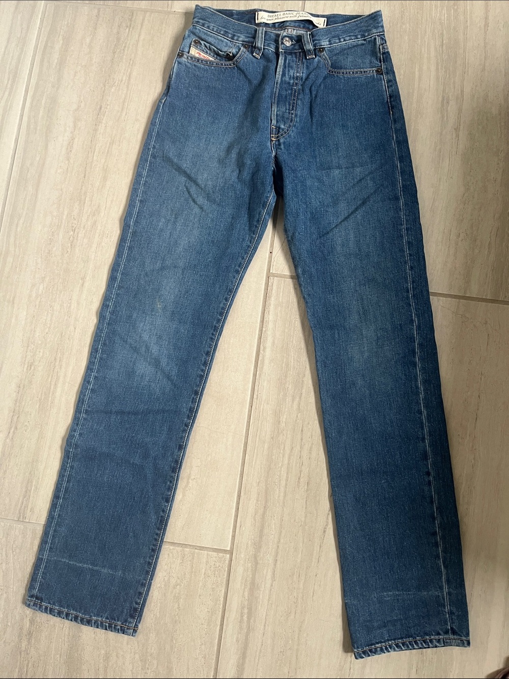 Diesel straight leg jeans
